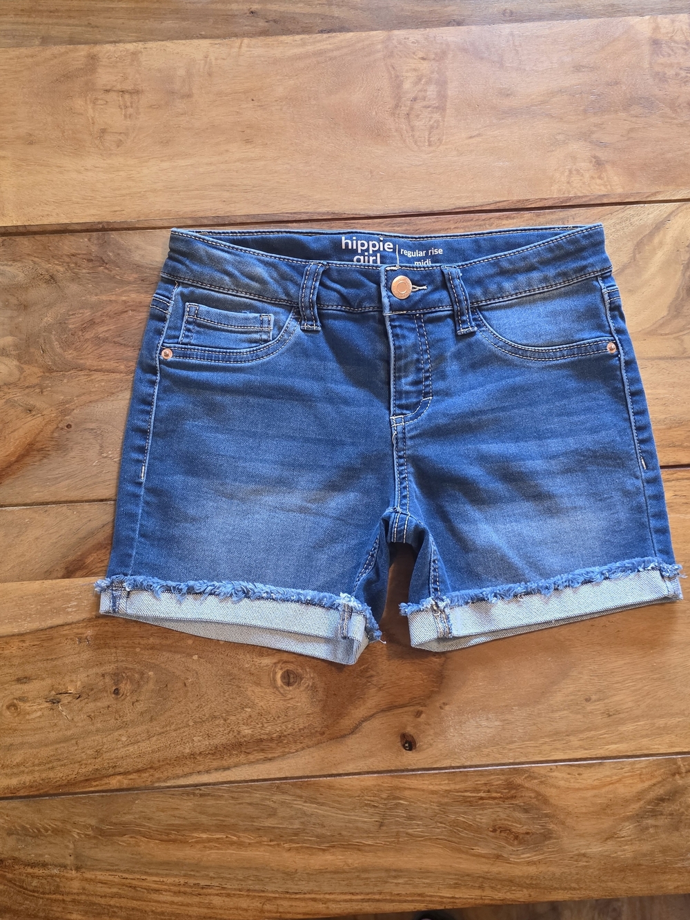 Hippie Girl Denim Girl's Shorts
